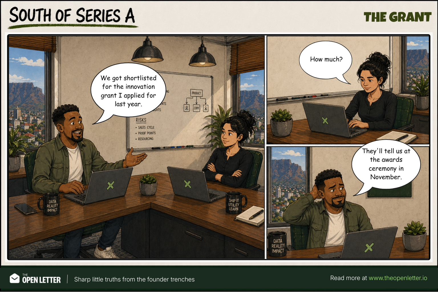 The Grant — week 3