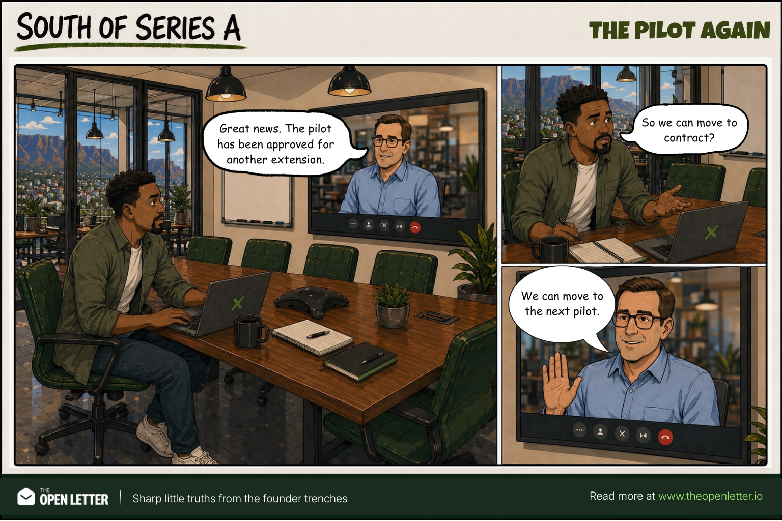 The Pilot Again — week 6